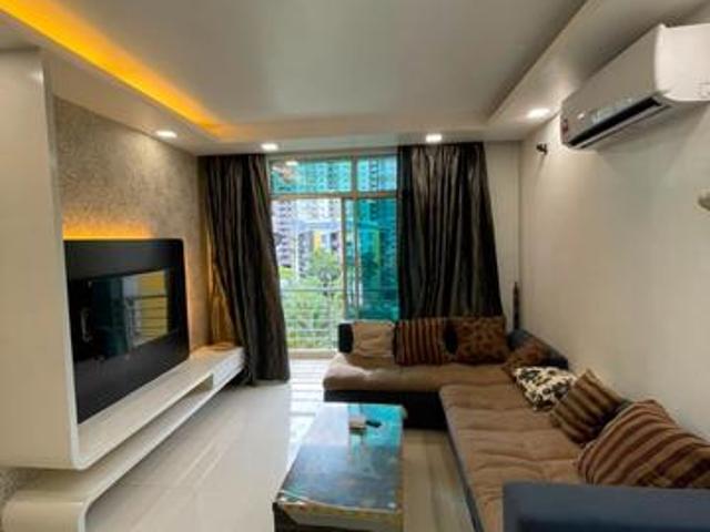 Permas Bayu Puteri 3 Oasis apartment near ciq 2 carparks fully furnish