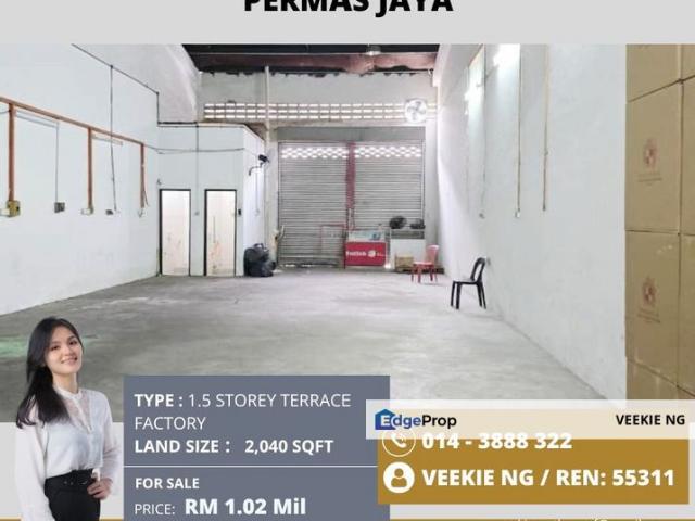 Permas Jaya@1.5 Storey Terrace Factory