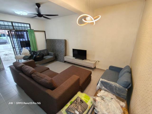Permas Jaya Double Storey Terrace House Fully Furnished Fully Painted