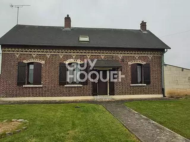 Péronne 80200 Achat / Vente maison 4 pièces t4 au dernier étage cave