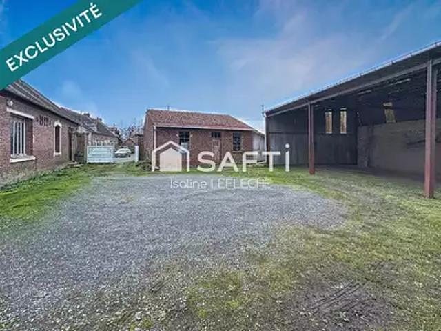 Péronne 80200 Achat / Vente maison 4 pièces t4 parking