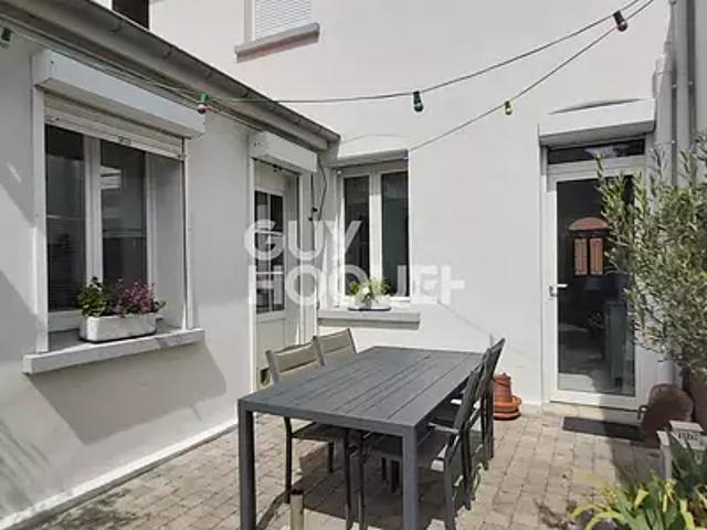 Péronne 80200 Achat / Vente maison 6 pièces t6 terrasse cave