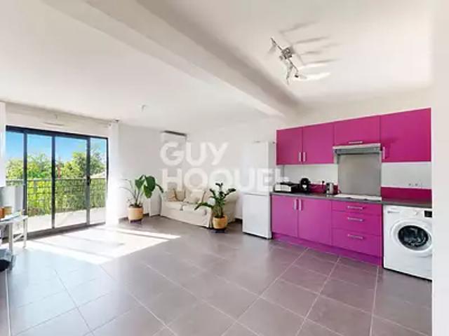 Perpignan 66000 Achat / Vente appartement 2 pièces t2 terrasse cave