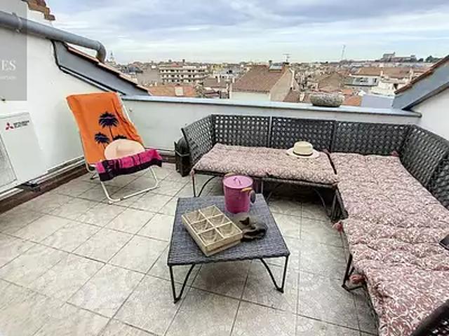 Perpignan 66000 Achat / Vente appartement 5 pièces t5 terrasse cave