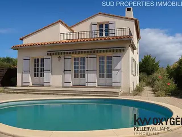 Perpignan 66000 Achat / Vente maison 5 pièces t5 piscine terrasse