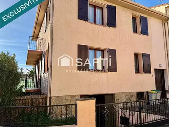 Perpignan 66000 Achat / Vente maison 6 pièces t6 terrasse balcon