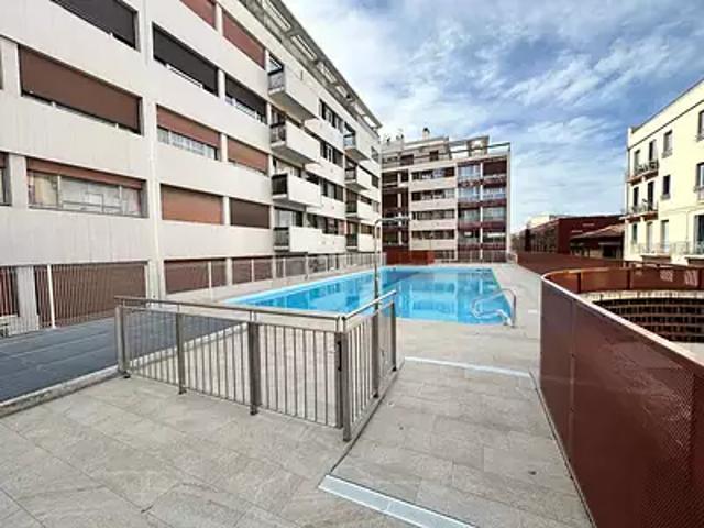 Perpignan 66000 Location appartement 3 pièces t3 piscine balcon