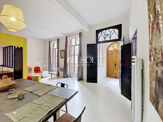 PERPIGNAN T2/3 de caractère dans ancien Hôtel Particulier