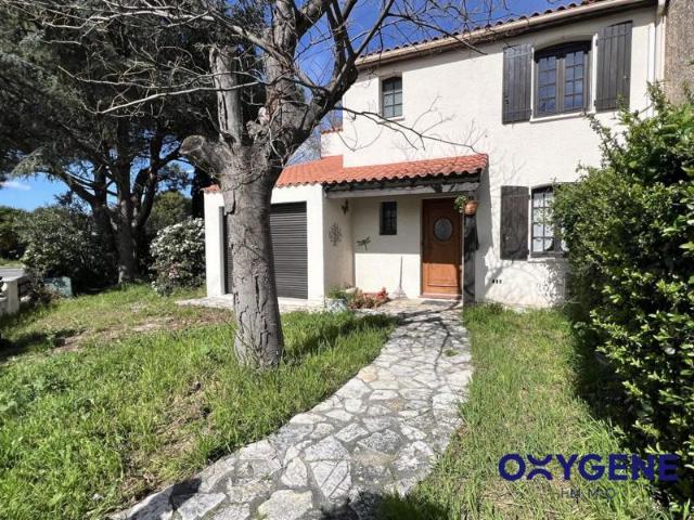 Perpignan Sud Maison 3 faces 4/5 chambres Grand jardin san