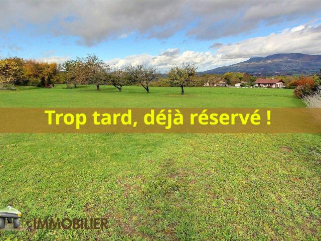 Pers Jussy Vente Terrain 74