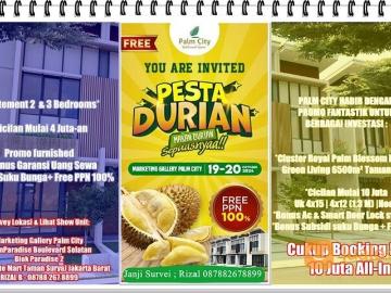 PESTA DUREN 2024 @Royal Palm Blossom Kalideres Call Me Rizal 0878 8267 8899