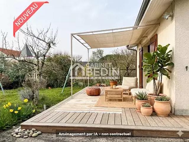 Pessac 33600 Achat / Vente maison 6 pièces t6 au dernier étage
