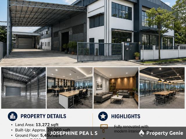 Petaling Jaya PJS, 2.5 Storey Detached Factory For Sale