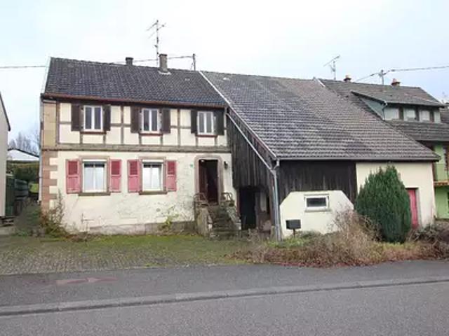 Petersbach 67290 Achat / Vente maison 6 pièces t6
