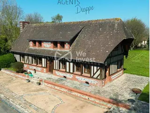 Petit Caux 76630 Achat / Vente maison 4 pièces t4 terrasse