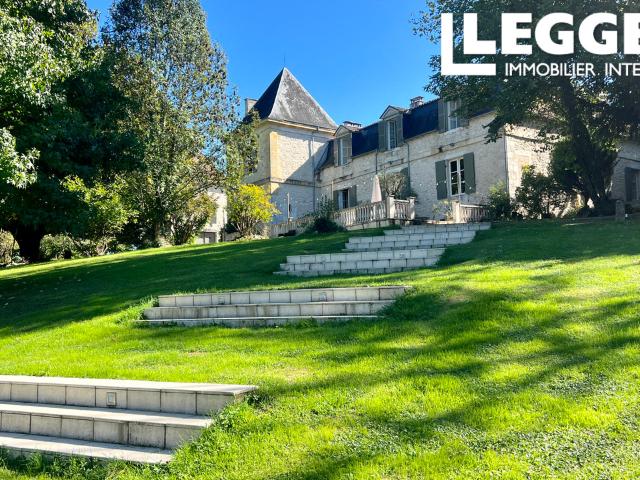 Petit château impeccablement décoré, avec une maison longere et une piscine. Opportunité commerciale