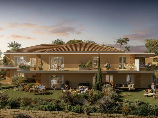 Petit complexe résidentiel exclusif près du centre et des pl. 120m² Cannes