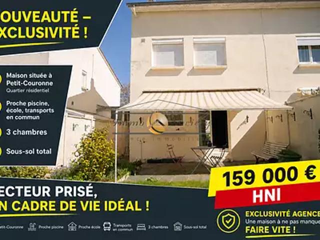Petit Couronne 76650 Achat / Vente maison 4 pièces t4