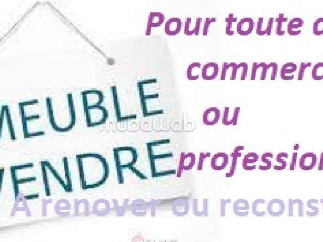 Petit immeuble de R2 pour usage professionnel