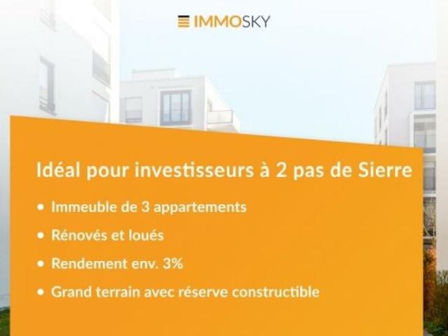 Petit Immeuble de rendement REN env. 3%