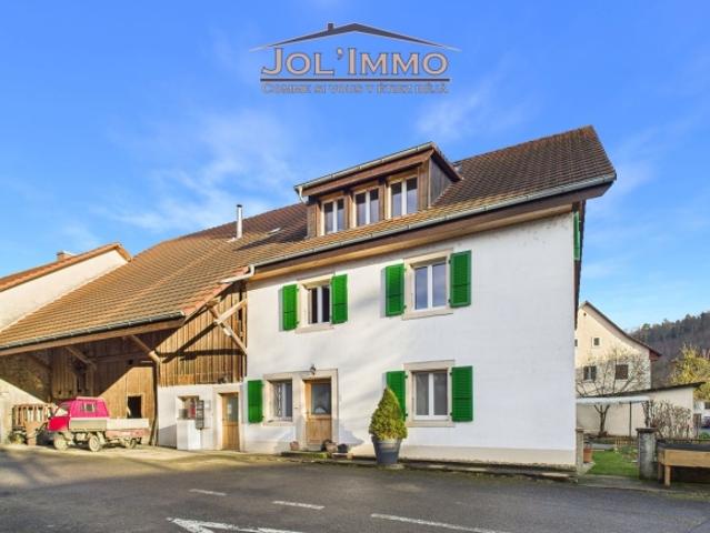 Petit immeuble rénové 3 appartements à Vendlincourt