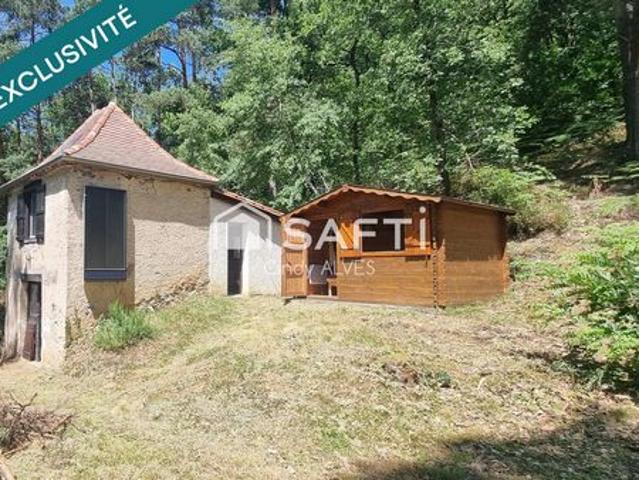 Petit refuge de 34m² sur 7005m² de nature au calme