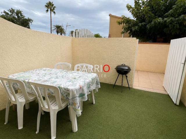 Petite maison mezzanine Parking Canet Plage
