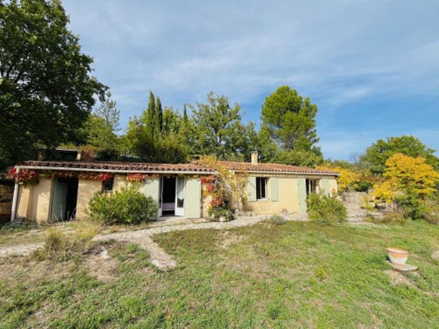 Petite villa + cabanon ancien avec vue dominante 180o et exp