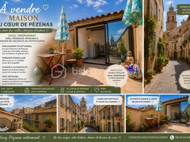 Pézenas Vente Maison 34
