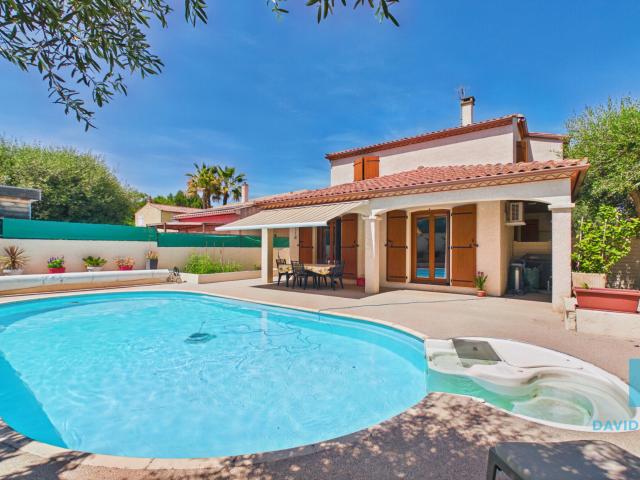 PÉZENAS Villa T7 144 m2 habitables sur 560 m2 de terrain