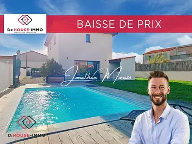 Pézilla la Rivière 66370 Achat / Vente maison 5 pièces t5 piscine terrasse