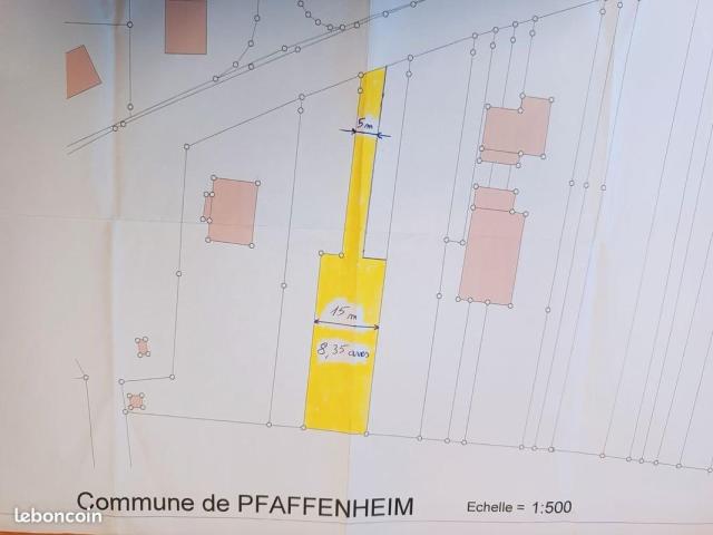 Pfaffenheim Vente Terrain 68