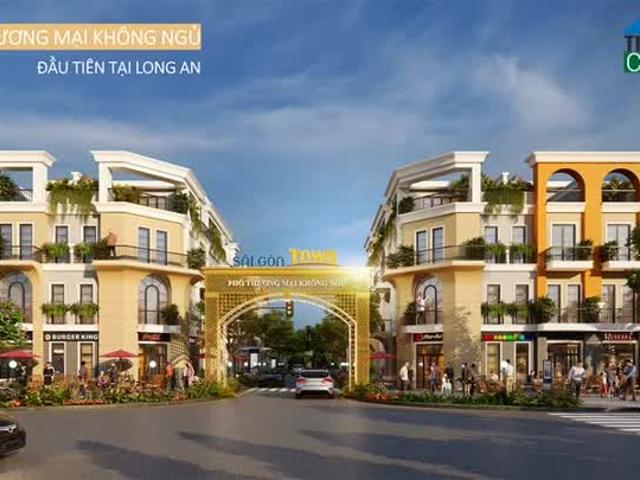 Phố thương mại không ngủ Sài Gòn Town