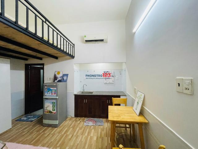 Phòng trọ duplex gần đại học công thương hufi