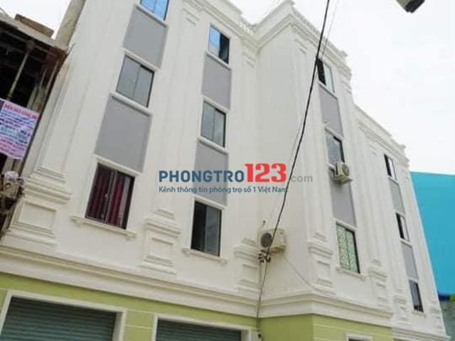 Phòng trọ mới 100%, có máy lạnh, rộng 20m2, an ninh tốt, gần CV Phần mềm QT