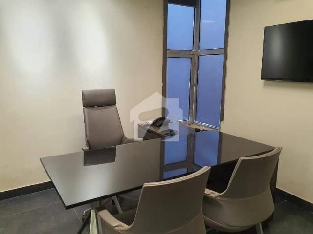 Phase 6 vip lavish furnished office for rent 24/7 time rent almost final 2 wash room