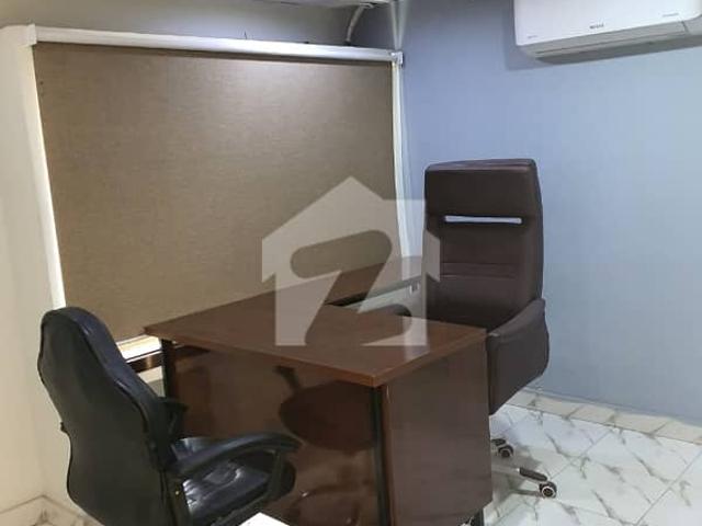 Phase 2 vip lavish furnished office for rent 24/7 time 50 person setting with executive chamber