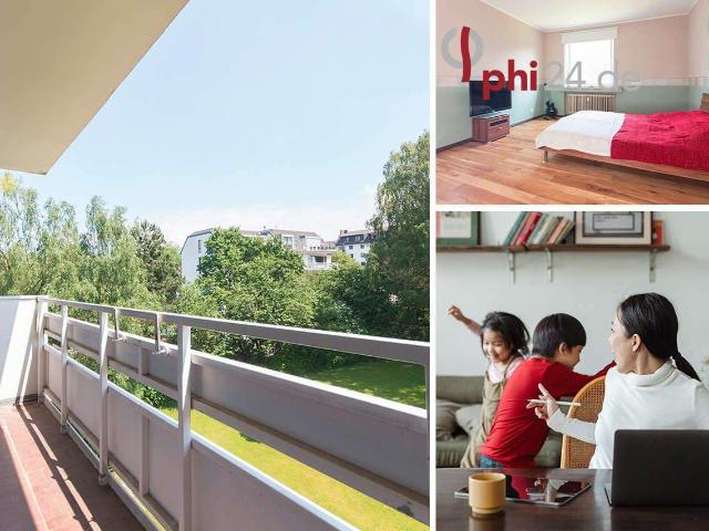 PHI AACHEN Gepflegte 3 Zimmer Wohnetage mit Sonnenbalkon im begehrten Aachen Hanbruch!