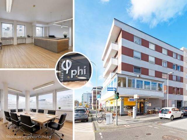 PHI AACHEN Helle Büroetage mit großzügigem Empfang und Aufzug in zentraler Lage von Eschweiler!