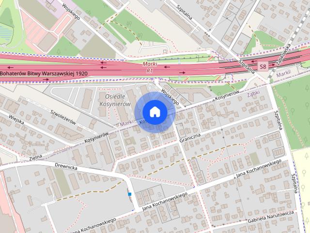Piękna kawalerka z ogródkiem Marki, Kosynierów