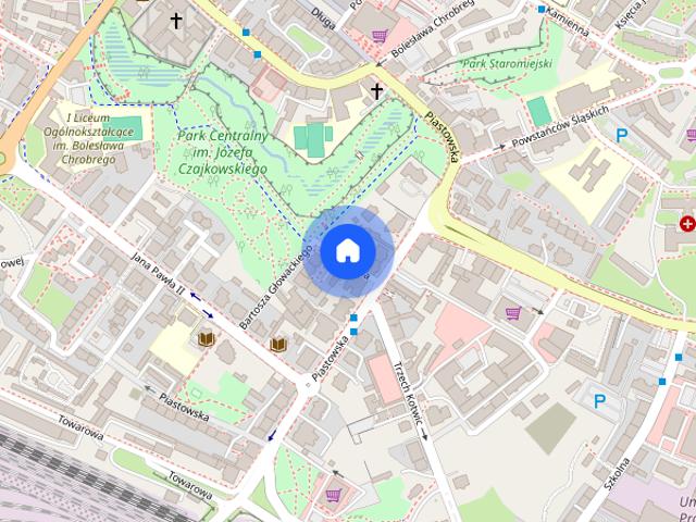 Piękne mieszkanie w parku centralnym