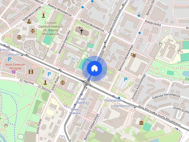 Piękne mieszkanie dwupokojowe w centrum Olsztyna