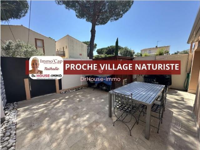PINEDE MAISON 2 CHAMBRES CLIMATISATION PARKING RENOVEE PROCHE VILLAGE NATURISTE AVEC PISCINE