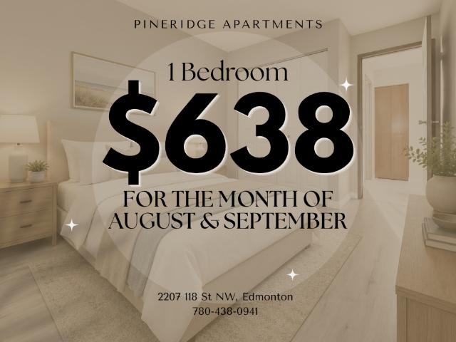 Pineridge Apartments Bachelor Apartment for Rent