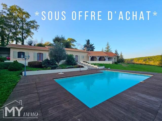 Pineuilh: Maison de plain pied, 4 chambres, jardin et dépen. 180m² Pineuilh