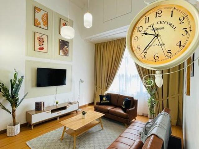 Pinnacle Kelana Jaya 965 sq ft Duplex Fully Furnished Near LRT