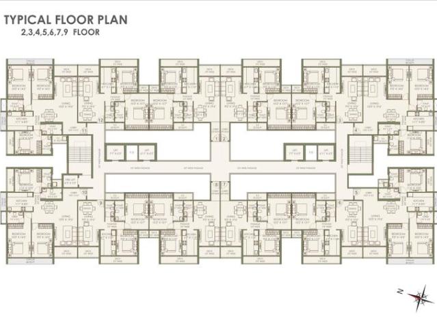 Pioneer The View,Belapur CBD 3 BHK Apartment For Sale Navi Mumbai