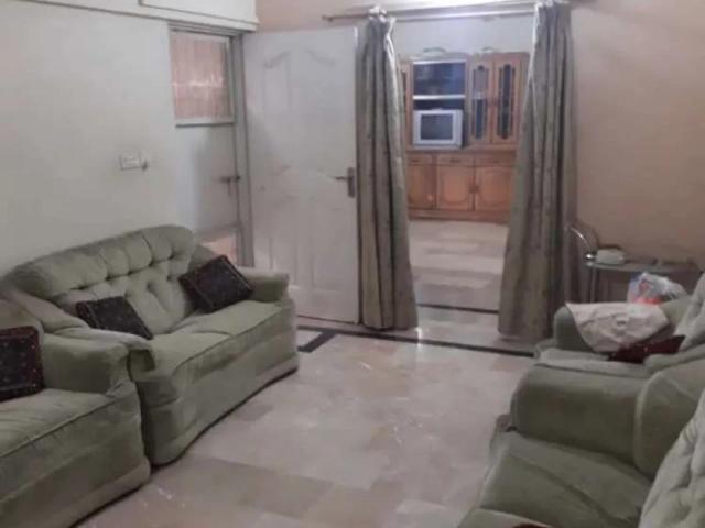 Pioneer white palace phase 2 ground floor apartment Karachi Abul Hassan Isphani Road ID 37837
