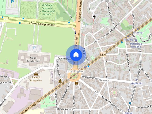 Piata Unirii 20' Metrou Libertatii Palatul Parlamentului Spatios