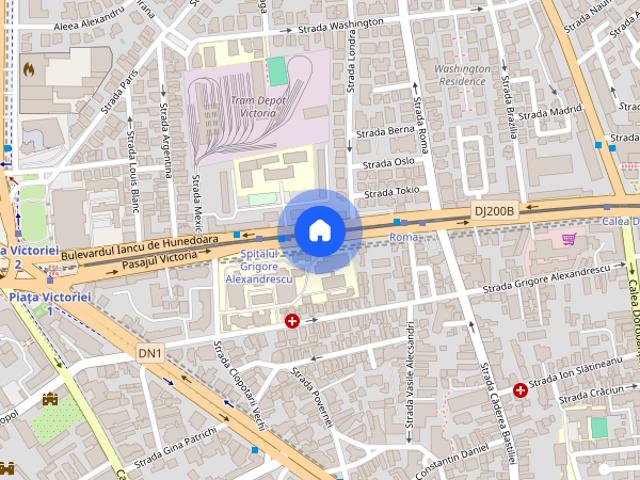 Piata Victoriei langa Metropolis \ nemobilat \ centrala proprie